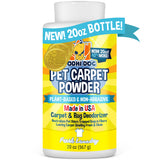 Bodhi Dog Natural Carpet Powder - Dry Pet Smell Eliminator & Urine Odor Remover - Loosens Fur & Dirt - Plant-Based and Biodegradable Room Freshener for Home with Pets - Made in USA