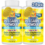 Bodhi Dog Natural Dog Odor Carpet Powder | Dry Pet Smell Eliminator | Remove Urine Smells | Plant Based and Biodegradable Room Powder | Loosens Fur and Dirt | Made in USA