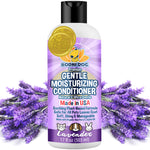 Bodhi Dog Gentle Moisturizing Conditioner | Dog Conditioner | Soothing Plant-Based Formula | Leaves Coat Shiny & Manageable | Made w/Soothing Aloe Vera & Jojoba Oil | Made in USA (Lavender)