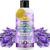 Bodhi Dog Gentle Moisturizing Conditioner | Dog Conditioner | Soothing Plant-Based Formula | Leaves Coat Shiny & Manageable | Made w/Soothing Aloe Vera & Jojoba Oil | Made in USA (Lavender)