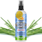 Bodhi Dog Waterless Shampoo for Dogs & Cats - Natural Dry Shampoo, Neutralizes Odor, No Rinse Needed, Safe for All Breeds - Made in USA - Lemongrass Scent