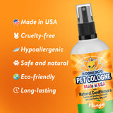 Bodhi Dog Natural Dog Cologne - Premium Scented Deodorizing Pet Perfume with Conditioner for Dogs & Cats - Keeps Pets Fresh & Clean - Gentle and Safe Formula, Made in USA (11 Scents)