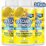 Bodhi Dog Natural Carpet Powder - Dry Pet Smell Eliminator & Urine Odor Remover - Loosens Fur & Dirt - Plant-Based and Biodegradable Room Freshener for Home with Pets - Made in USA