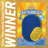 Bodhi Dog Shampoo Brush - Pet Grooming & Bath Supplies for Cats and Dog - Bath Brush for Long & Short Hair - Premium Scrubber for Shower, Bathing & Massage