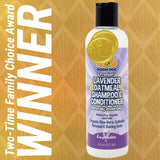 Bodhi Dog Lavender Oatmeal Shampoo & Conditioner - Hypoallergenic Formula - Naturally Deodorize Dogs, Cats & Pets - Made w/Organic Ingredients - Moisturizes Dry & Itchy Skin - Made in USA
