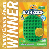 Bodhi Dog Shampoo Brush - Pet Grooming & Bath Supplies for Cats and Dog - Bath Brush for Long & Short Hair - Premium Scrubber for Shower, Bathing & Massage