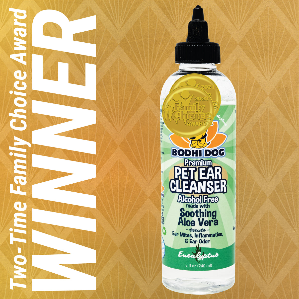 SolaceVet Alcohol-Free Ear Cleaner™
