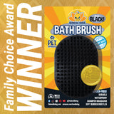 Bodhi Dog Shampoo Brush - Pet Grooming & Bath Supplies for Cats and Dog - Bath Brush for Long & Short Hair - Premium Scrubber for Shower, Bathing & Massage