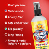 Bodhi Dog Not Here! Spray | Trains Your Pet Where Not to Urinate | Training Corrector for Puppies & Dogs | for Indoor & Outdoor Use | No More Marking | Made in USA