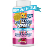 Bodhi Dog Natural Carpet Powder - Dry Pet Smell Eliminator & Urine Odor Remover - Loosens Fur & Dirt - Plant-Based and Biodegradable Room Freshener for Home with Pets - Made in USA