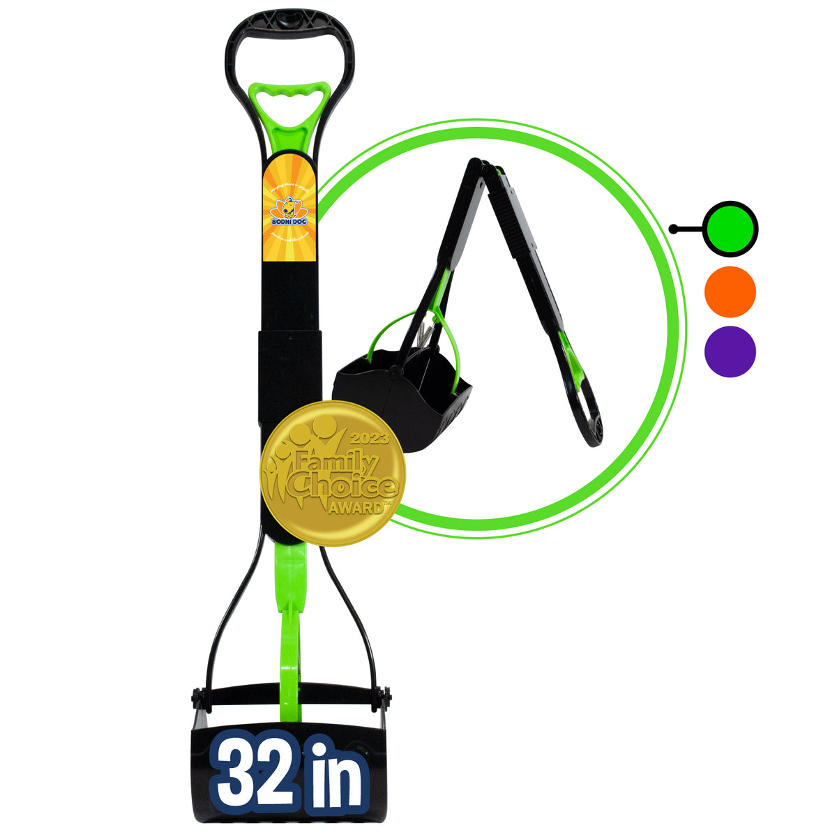 Extra Large Foldable Pooper Scooper Multiple Colors Bodhi Dog