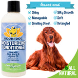 Bodhi Dog Gentle Moisturizing Conditioner | Dog Conditioner | Soothing Plant-Based Formula | Leaves Coat Shiny & Manageable | Made w/Soothing Aloe Vera & Jojoba Oil | Made in USA (Lemongrass)