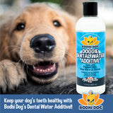 Bodhi Dog Peppermint Dental Dog Water Additive - Dental Water Additive for Dogs & Pets - Teeth, Breath & Healthy Gums - Freshens Breath & Reduces Tartar Build Up - Oral Care Cleaner- Made in USA