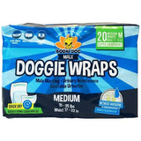 Bodhi Dog Disposable Male Dog Diapers | Super Absorbent Leak-Proof Fit | Premium Adjustable Male Dog Pee Wraps with Moisture Control & Wetness Indicator | Extra Small – Extra Large