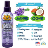 Bodhi Dog Waterless Shampoo - Natural Dry Shampoo for Dogs & Cats - Neutralizes Pet Odor - No Rinse Required - Made of Natural Extracts - Safe for Sensitive Skin - Made in USA - Lavender