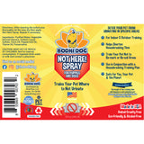 Bodhi Dog Not Here! Spray | Trains Your Pet Where Not to Urinate | Training Corrector for Puppies & Dogs | for Indoor & Outdoor Use | No More Marking | Made in USA