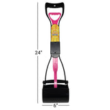 Bodhi Dog Complete Poo Pack- 24" Pooper Scooper, Poop Bags, & Waste Bag Holder, Ideal for Small to XL Pets - Durable, Easy-to-Use, Great for Grass, Gravel, & Outdoor Cleanups