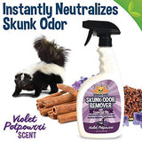 Bodhi Dog Pet Deskunk Spray Odor Eliminator | Skunk Smell Remover Eliminates Skunked Smells Using Essential Oils on Dogs, Cats, Furniture, Carpet, Clothing and More | Made in USA