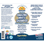 Bodhi Dog Amazing White Shampoo | Whitening Shampoo for Dogs | White Dog Shampoo | Brightens White & Light Coats | Natural Ingredients | Professional Quality | Made in USA