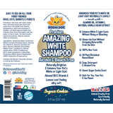 Bodhi Dog Amazing White Shampoo for Dogs - Brightens White & Light Coats - Plant-Based - Made with Natural Ingredients -Safe & Effective for All Breeds - Gentle & Cruelty-Free - Made in USA
