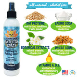 Bodhi Dog Itch Relief Spray - Natural Relief for Dry, Itchy, Allergic, or Bug-Bitten Skin - Safe for Dogs & Cats - Soothing Oatmeal Formula - Made in USA (Oatmeal)