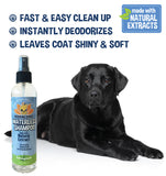 Bodhi Dog Waterless Shampoo for Dogs & Cats - Natural Dry Shampoo, Neutralizes Odor, No Rinse Needed, Safe for All Breeds - Made in USA - Lemongrass Scent