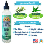 Bodhi Dog Ear Cleaner Solution for Dogs and Cats | Aloe Vera Cleaning Treatment for Ear Treatment | Gentle Cleanser for Ears | Made in USA