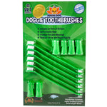 Bodhi Dog Toothbrush Combo Pack - Soft Finger & Dual-Ended Brushes - Gentle Bristles for Dogs & Cats - Ideal for Dental Care, Plaque Removal, Gum Health - Easy Teeth Cleaning (6 Long & 6 Finger)