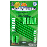 Bodhi Dog Toothbrush Combo Pack - Soft Finger & Dual-Ended Brushes - Gentle Bristles for Dogs & Cats - Ideal for Dental Care, Plaque Removal, Gum Health - Easy Teeth Cleaning (6 Long & 6 Finger)