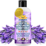 Bodhi Dog Gentle Moisturizing Dog Conditioner - Soothing Plant-Based Formula with Aloe Vera & Jojoba Oil - Hydrates & Softens Coat - Leaves Coat Soft Shiny & Manageable - Lavender Scent, Made in USA