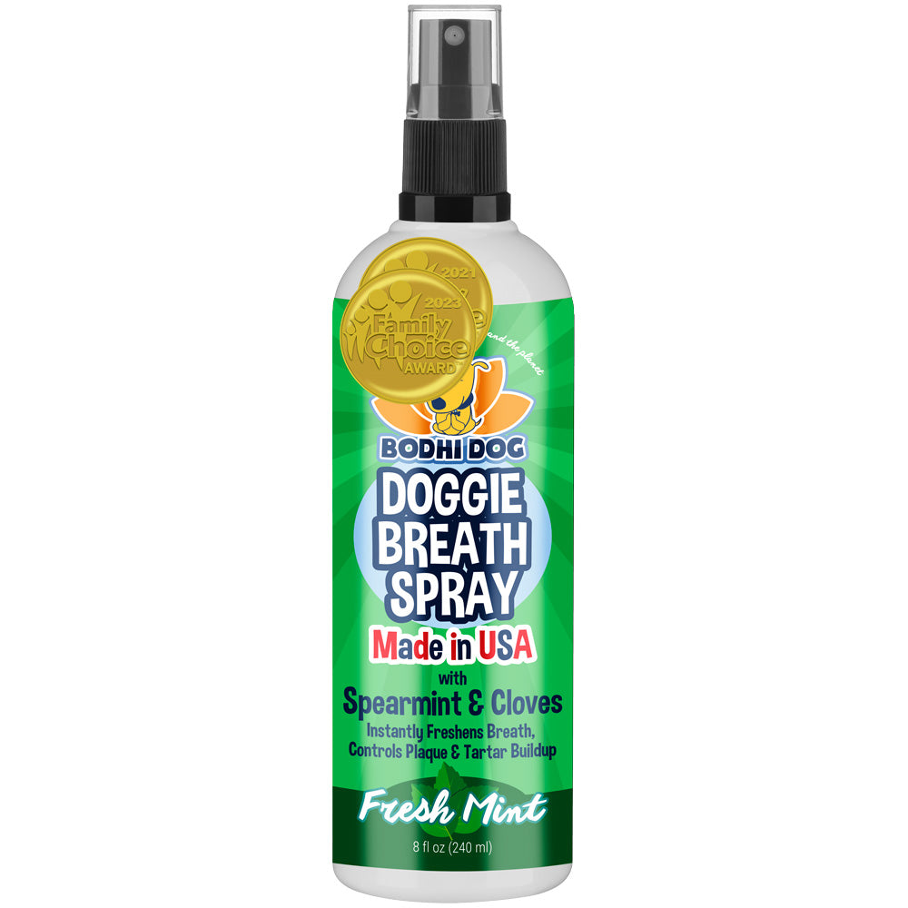 Bodhi Dog Natural Dog Breath Freshener Spray Fresh Breath for Dogs,