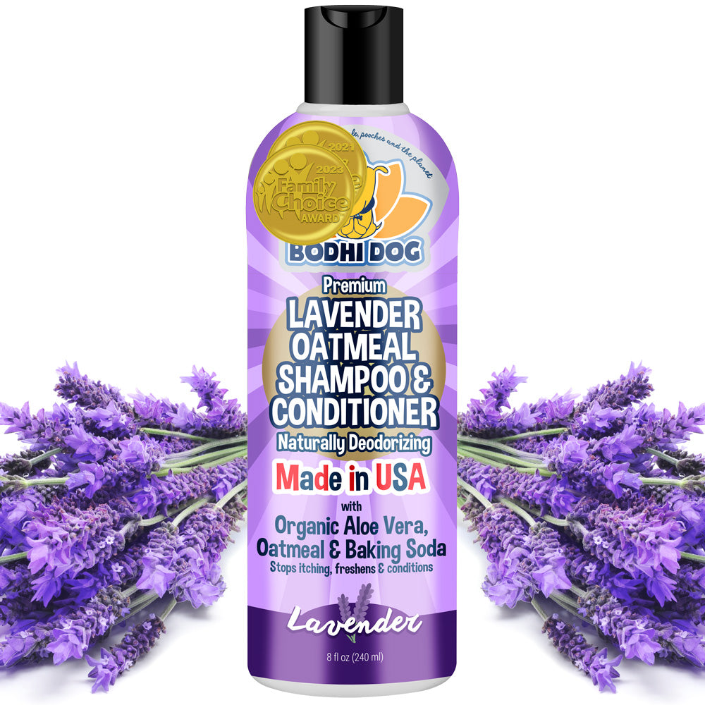 lavender plant good for dogs Bodhi Dog Lavender Oatmeal Shampoo & Conditioner