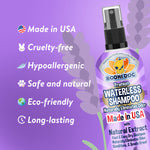 Bodhi Dog Waterless Shampoo - Natural Dry Shampoo for Dogs & Cats - Neutralizes Pet Odor - No Rinse Required - Made of Natural Extracts - Safe for Sensitive Skin - Made in USA - Lavender