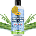 Bodhi Dog Gentle Moisturizing Dog Conditioner - Soothing Plant-Based Formula with Aloe Vera & Jojoba Oil - Hydrates & Softens Coat - Leaves Coat Soft Shiny & Manageable - Lemongrass, Made in USA