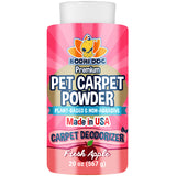 Bodhi Dog Natural Carpet Powder - Dry Pet Smell Eliminator & Urine Odor Remover - Loosens Fur & Dirt - Plant-Based and Biodegradable Room Freshener for Home with Pets - Made in USA