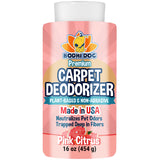 Bodhi Dog Natural Carpet Powder - Dry Pet Smell Eliminator & Urine Odor Remover - Loosens Fur & Dirt - Plant-Based and Biodegradable Room Freshener for Home with Pets - Made in USA