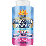 Bodhi Dog Natural Carpet Powder - Dry Pet Smell Eliminator & Urine Odor Remover - Loosens Fur & Dirt - Plant-Based and Biodegradable Room Freshener for Home with Pets - Made in USA