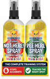 Bodhi Dog Potty Training Complete System - Not Here + Pee Here Sprays Bundle - Stops Marking & Teaches The Right Spot (Bundle)