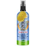 Bodhi Dog Bitter 2-in-1 No Chew & Hot Spot Spray - Natural Anti-Chew Remedy Better Than Bitter Apple - Soothes Hot Spots, Deters Chewing - Safe for Skin, Wounds & Furniture- Made in USA