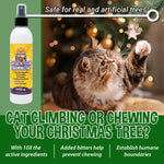 Bodhi Dog 3-in-1 Cat & Kitten Training Aid - Feline Deterrent Spray for Indoor and Outdoor Use - Protect Furniture, Rugs and Plants - Establish Boundaries & Keep Cats Off - Made in USA
