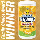 Pet Wipes - Mango Scented