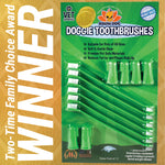 Bodhi Dog Toothbrush Combo Pack - Soft Finger & Dual-Ended Brushes - Gentle Bristles for Dogs & Cats - Ideal for Dental Care, Plaque Removal, Gum Health - Easy Teeth Cleaning (6 Long & 6 Finger)