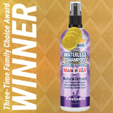 Bodhi Dog Waterless Shampoo - Natural Dry Shampoo for Dogs & Cats - Neutralizes Pet Odor - No Rinse Required - Made of Natural Extracts - Safe for Sensitive Skin - Made in USA - Lavender