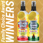 Bodhi Dog Not Here! Spray & Potty Training Spray - Dog Training Corrector for Indoor/Outdoor Use - Stops Urination & Marking - Housebreaking Solution Bundle for Dogs & Puppies (8 Fl Oz)