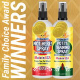 Bodhi Dog Not Here! Spray & Potty Training Spray - Dog Training Corrector for Indoor/Outdoor Use - Stops Urination & Marking - Housebreaking Solution Bundle for Dogs & Puppies (8 Fl Oz)