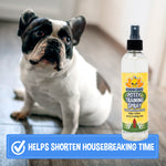 Bodhi Dog Not Here! Spray & Potty Training Spray - Dog Training Corrector for Indoor/Outdoor Use - Stops Urination & Marking - Housebreaking Solution Bundle for Dogs & Puppies (8 Fl Oz)