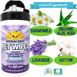 Pet Wipes - Lavender Scented (Case of 12)