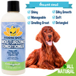 Bodhi Dog Gentle Moisturizing Dog Conditioner - Soothing Plant-Based Formula with Aloe Vera & Jojoba Oil - Hydrates & Softens Coat - Leaves Coat Soft Shiny & Manageable - Lemongrass, Made in USA