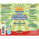 Bodhi Dog Bitter Apple No Chew Spray - Natural Training Aid for Dogs & Puppies - Discourages Pet from Chewing and Biting on Furniture, Shoes, Plants & More - Safe, Humane - Made in USA