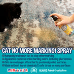Bodhi Dog Cat No More Marking! Spray - Indoors & Outdoors Cat Urination Deterrent - Neutralizes Strong Odors from Marking - Pet-Safe Formula for Everyday Use - Made in USA